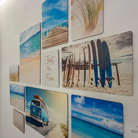 Daire Sea 3 Min Away - Free Park - Trains 8 Min - Air Conditioner