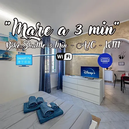Mare A 3 Min - Treni A 8 Min - Ac - Free Wifi Albisola Superiore